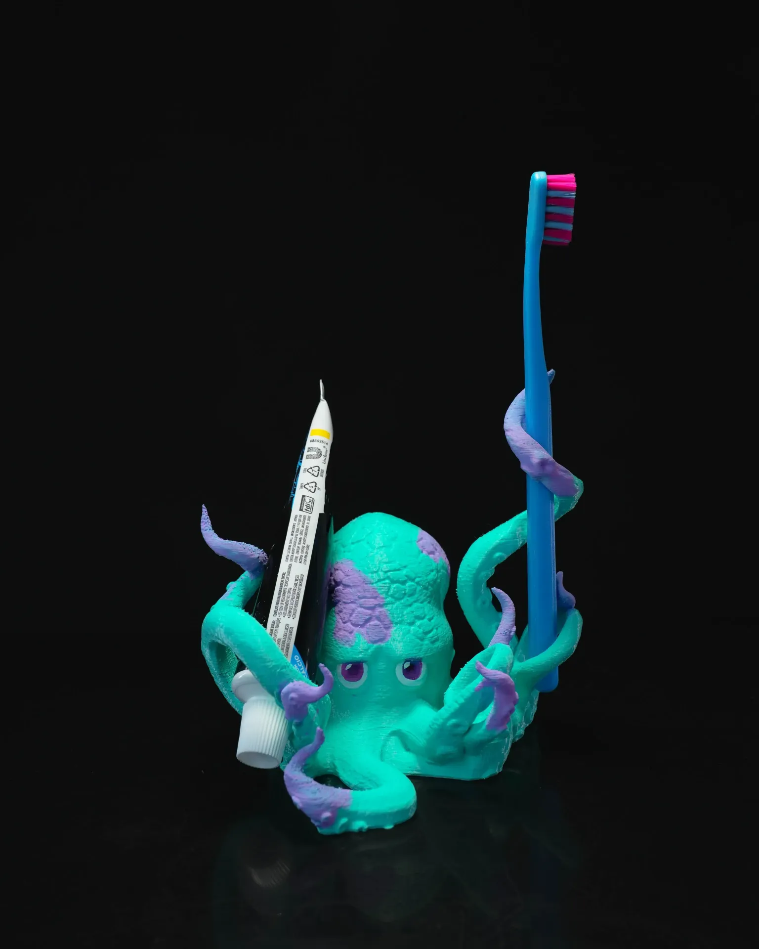 Octopus Toothbrush Holder - Standing